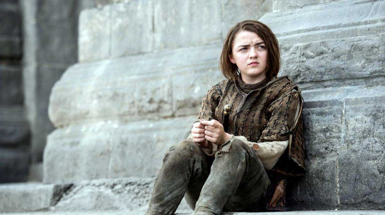 Maisie Williams en Game Of Thrones