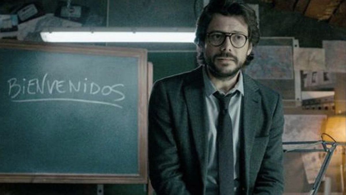 Álvaro Morte como El Profesor en La Casa de Papel