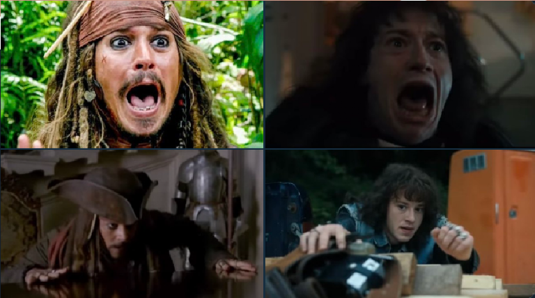 Joseph Quinn interpreta su papel con similitud al de Jack Sparrow